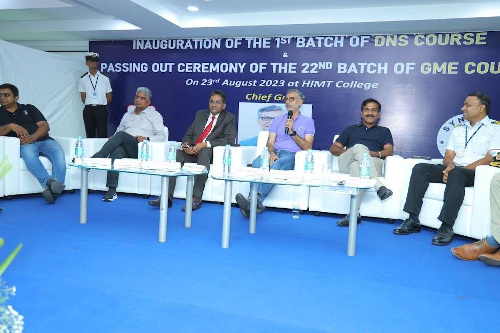 Capt Rajesh Unni, Founder & Executive Chairman, Synergy Marine Group Visit – photo 4