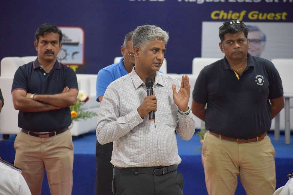 Capt Rajesh Unni, Founder & Executive Chairman, Synergy Marine Group Visit – photo 3