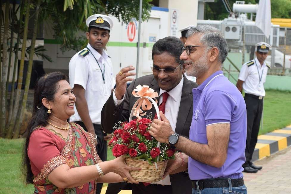 Capt Rajesh Unni, Founder & Executive Chairman, Synergy Marine Group Visit – photo 7