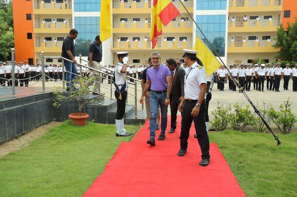 Capt Rajesh Unni, Founder & Executive Chairman, Synergy Marine Group Visit – photo 1