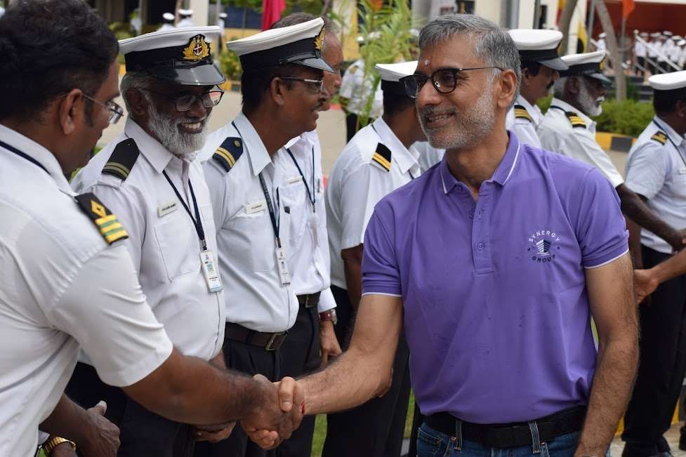 Capt Rajesh Unni, Founder & Executive Chairman, Synergy Marine Group Visit – photo 16