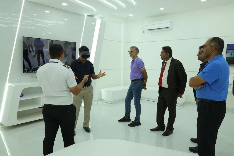 Capt Rajesh Unni, Founder & Executive Chairman, Synergy Marine Group Visit – photo 2