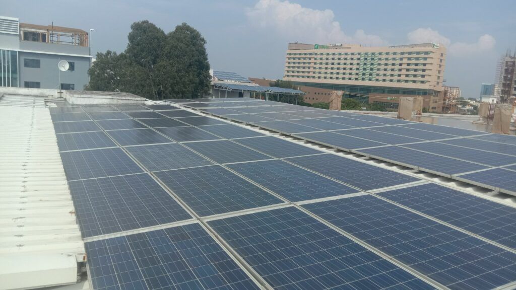 Solar panels at HIMT campus 1